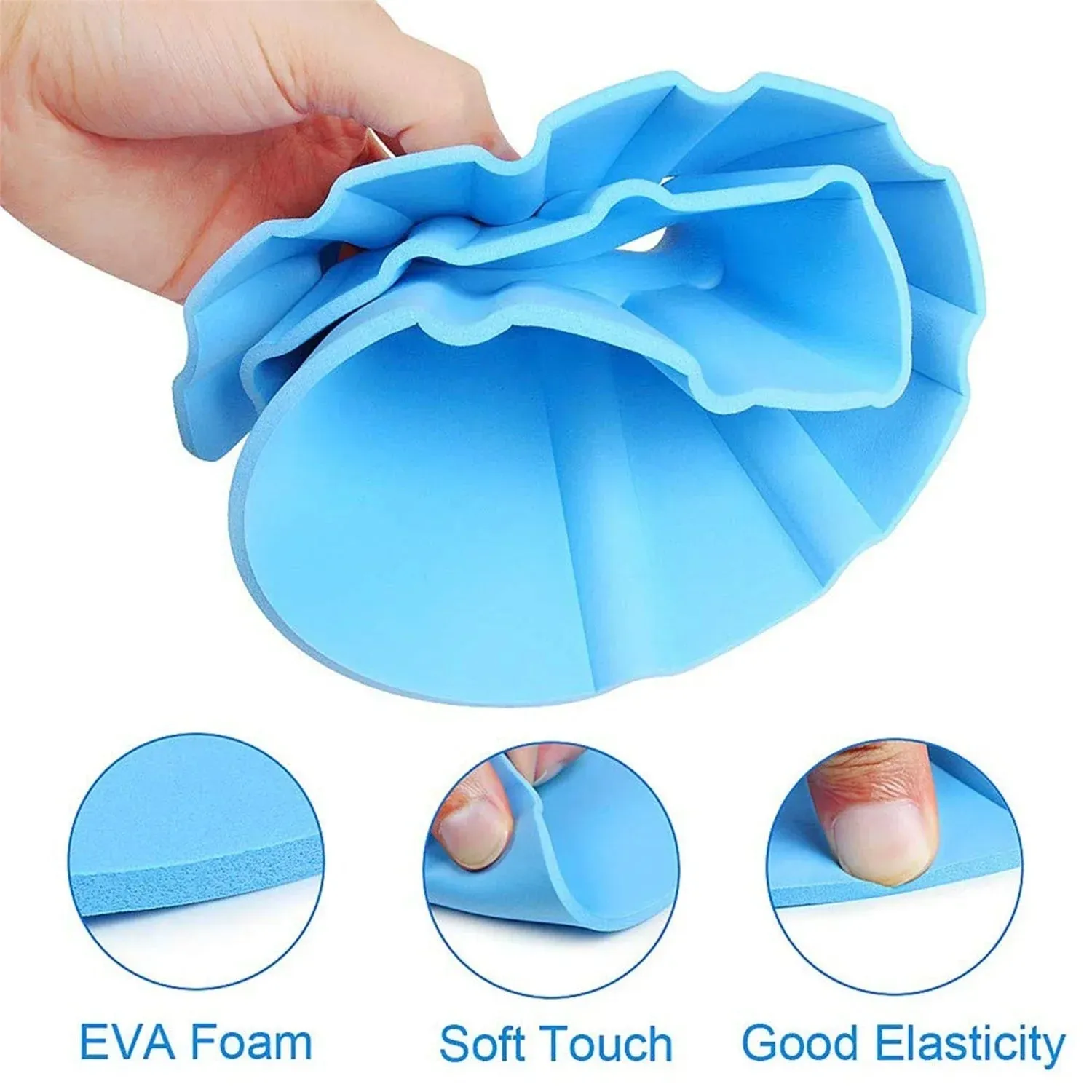 0378B Adjustable Safe Soft Bathing Baby Shower Hair Wash Cap for Children, Baby Bath Cap Shower Protection for Eyes and Ear,