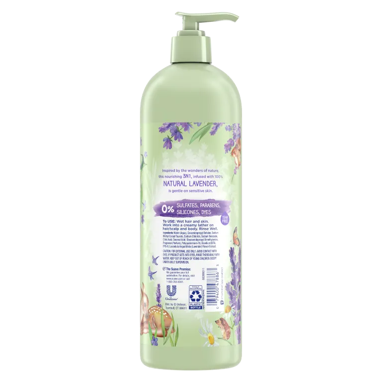 3-in-1 Shampoo with 100% Natural Lavender