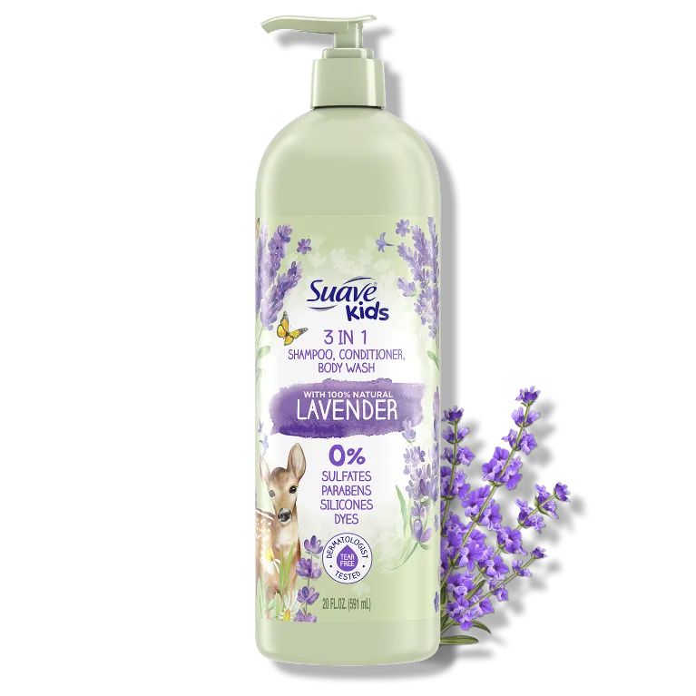 3-in-1 Shampoo with 100% Natural Lavender