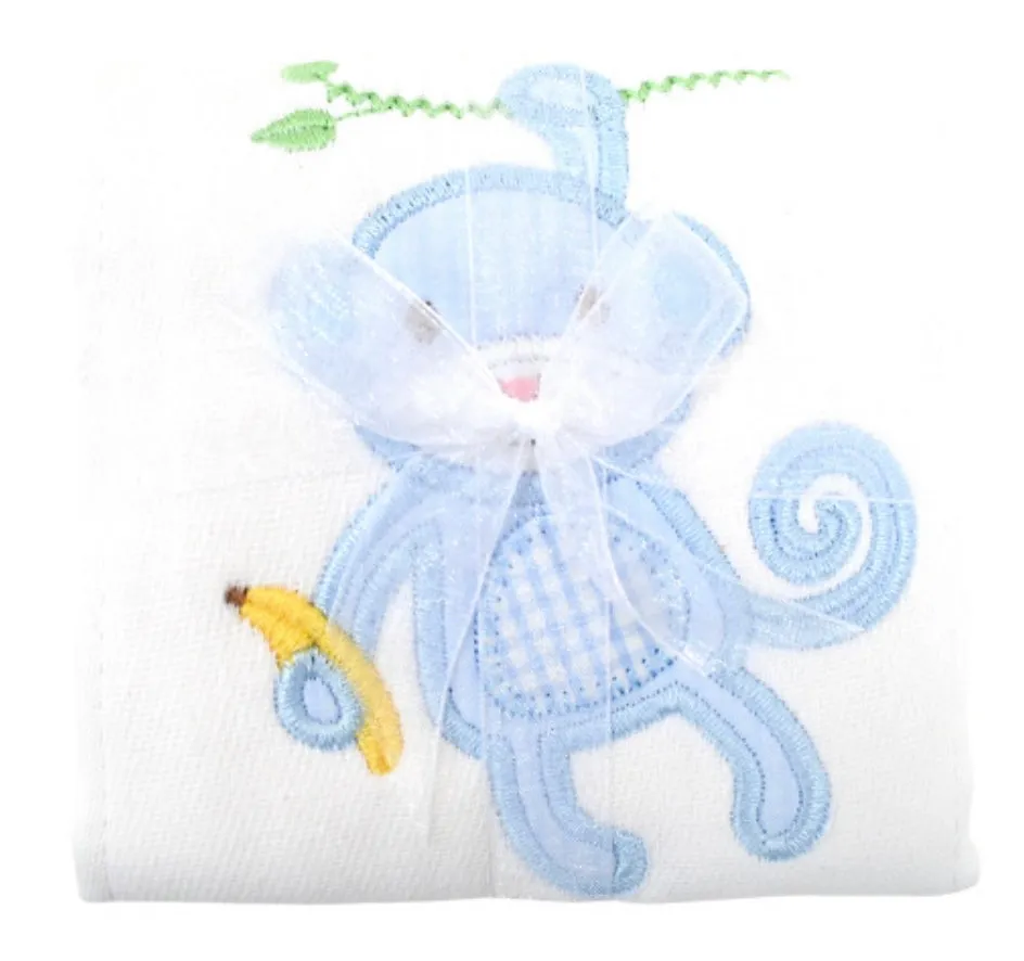 3 Marthas Monkey Burp Cloth