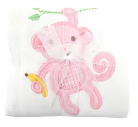 3 Marthas Monkey Burp Cloth