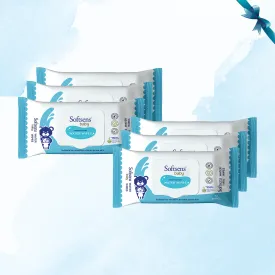 99.9% Pure Water Wipes (72Pcs) Pack of 6