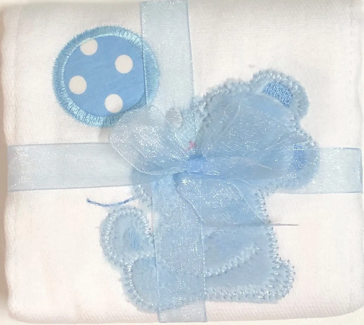 Applique Burp Pads - Assorted