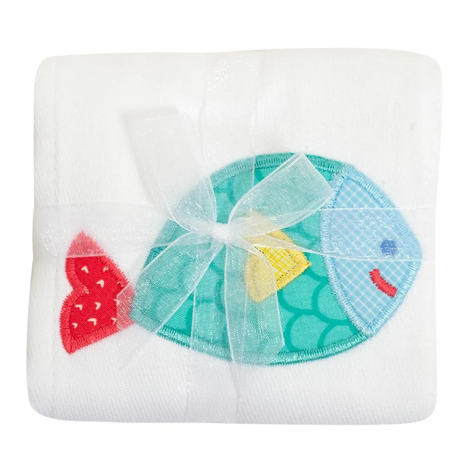 Applique Burp Pads - Assorted