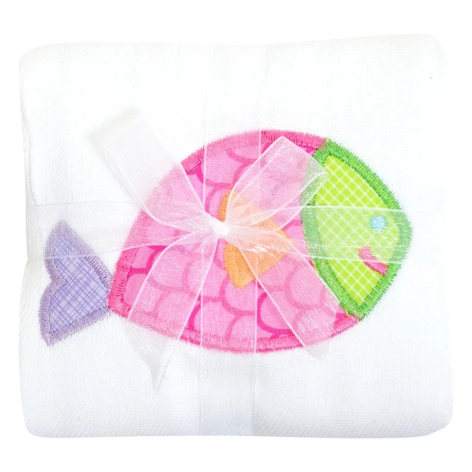 Applique Burp Pads - Assorted