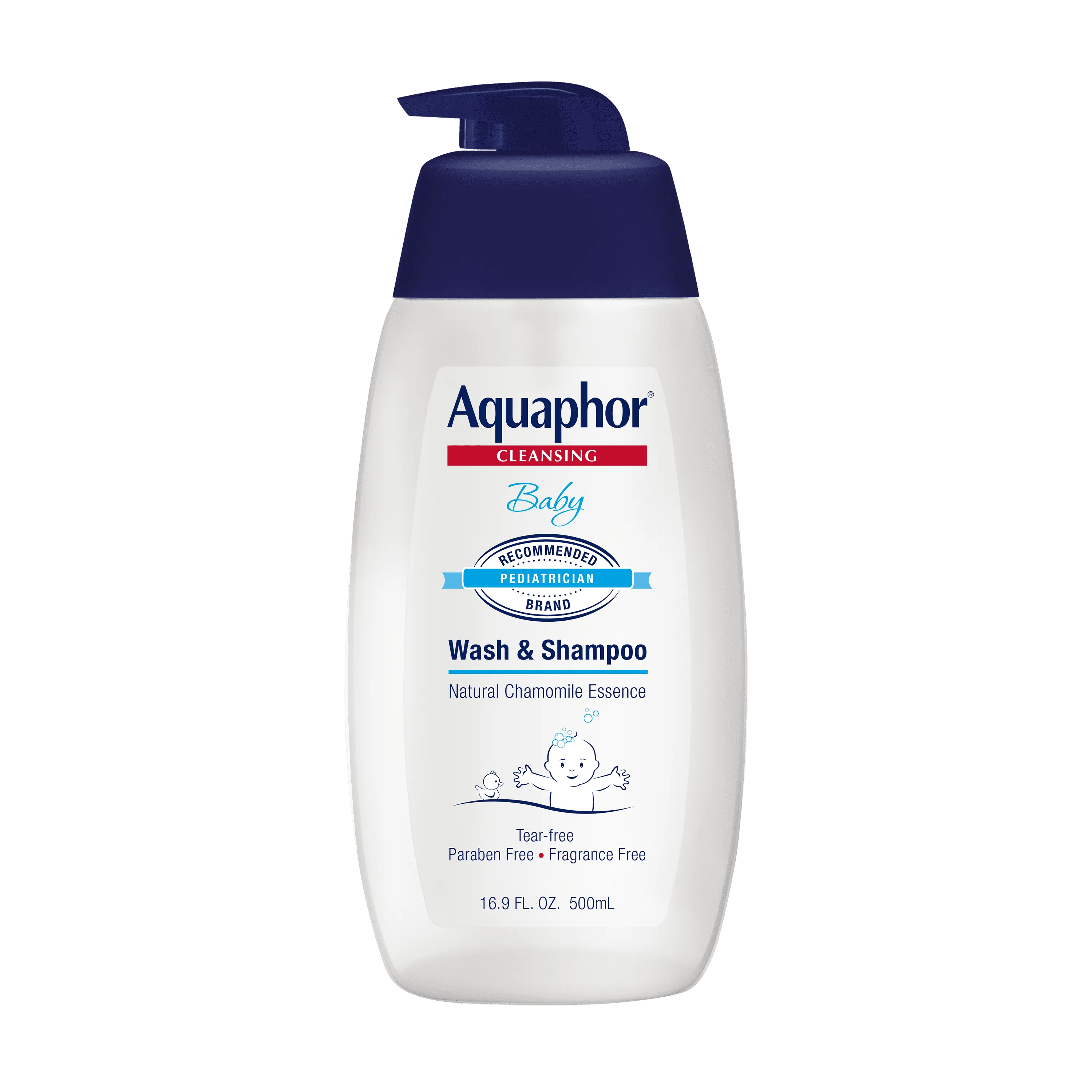 Aquaphor Baby Wash & Shampoo, Tear Free Baby Shampoo and Body Wash