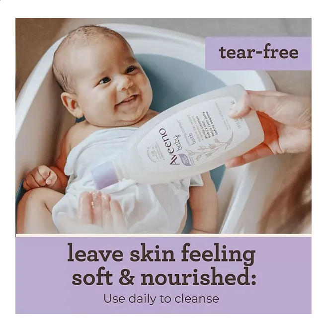 Aveeno Baby Calming Comfort Bath Wash - 2 Pack, 18 fl. oz. each