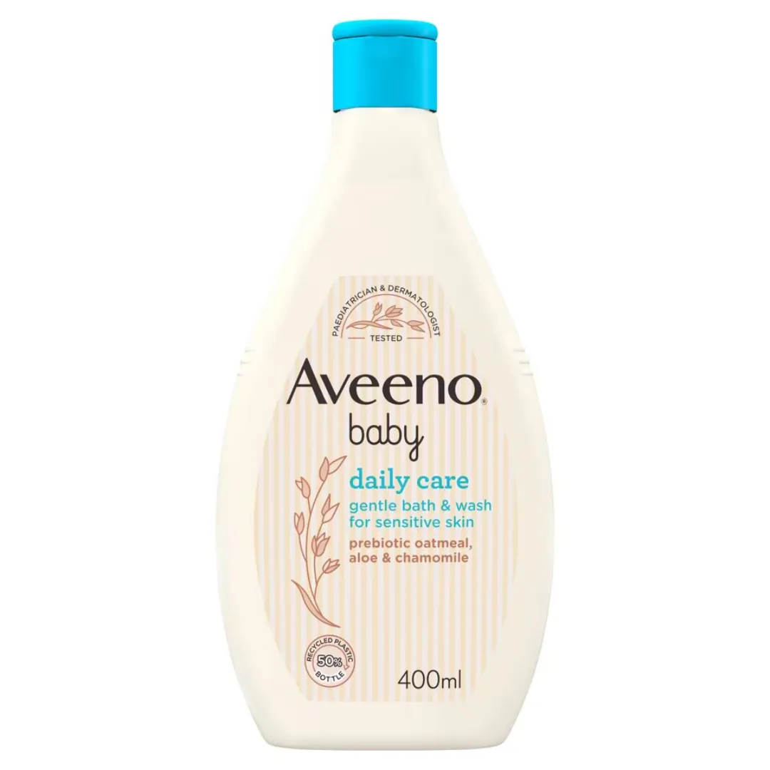 Aveeno Baby Daily Care Gentle Baby Bath & Wash Sensitive Skin 400ml (T)