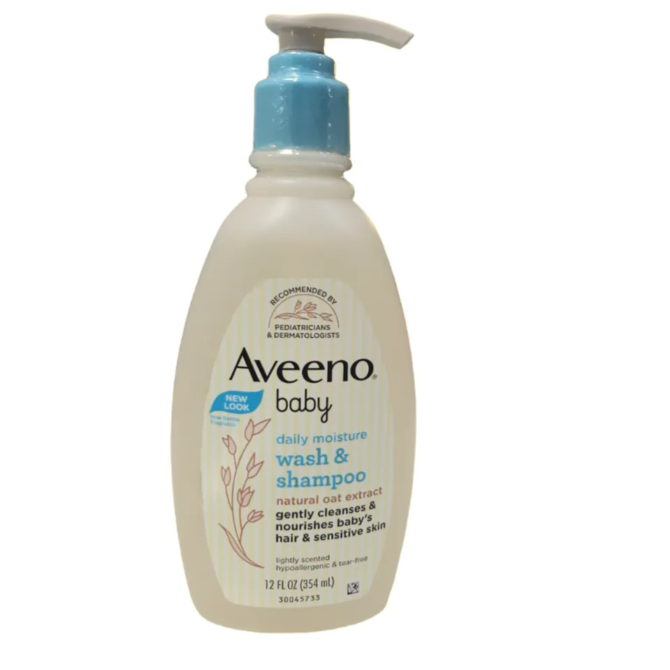 Aveeno Baby Daily Moisture Wash And Shampoo