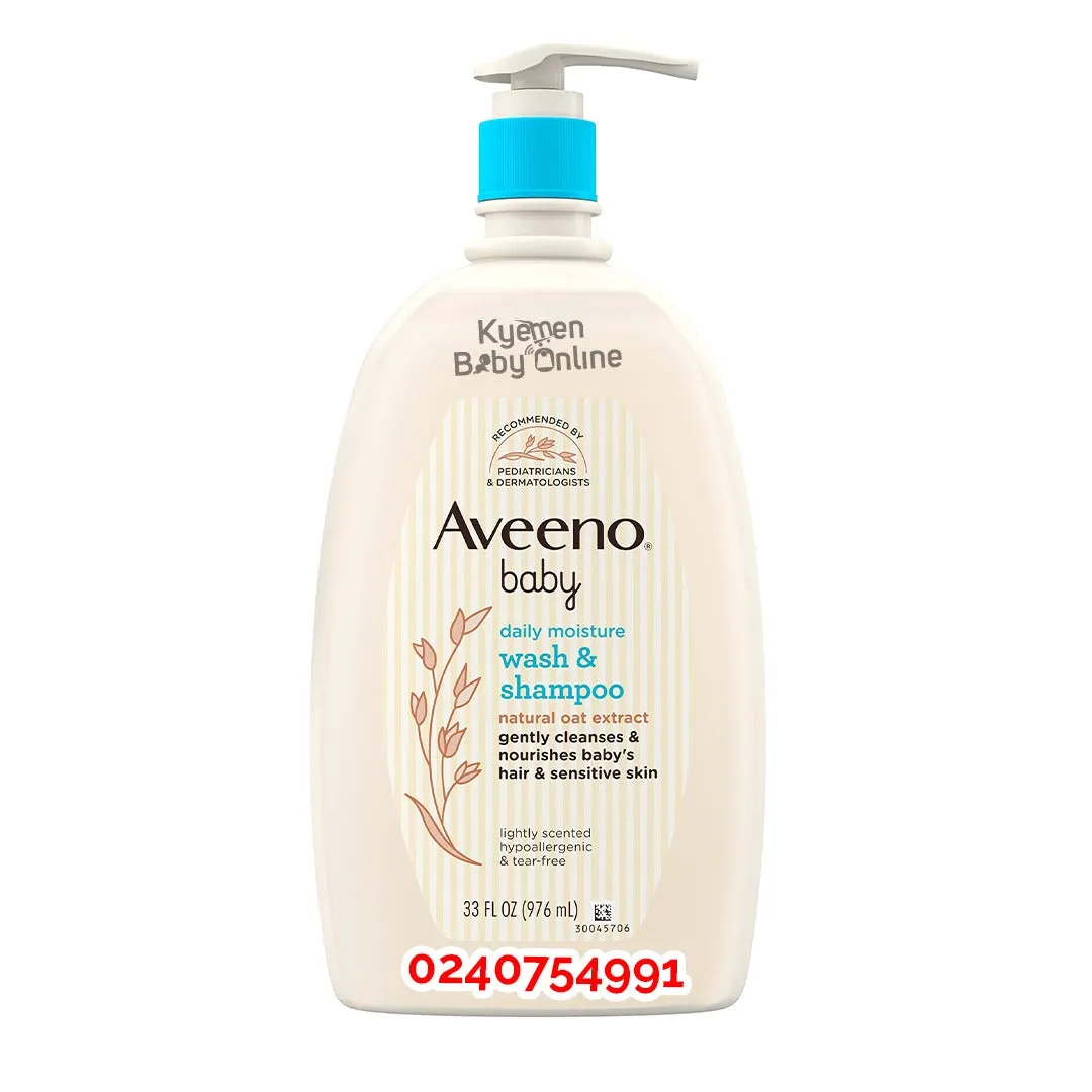 Aveeno Baby Daily Moisture Wash And Shampoo