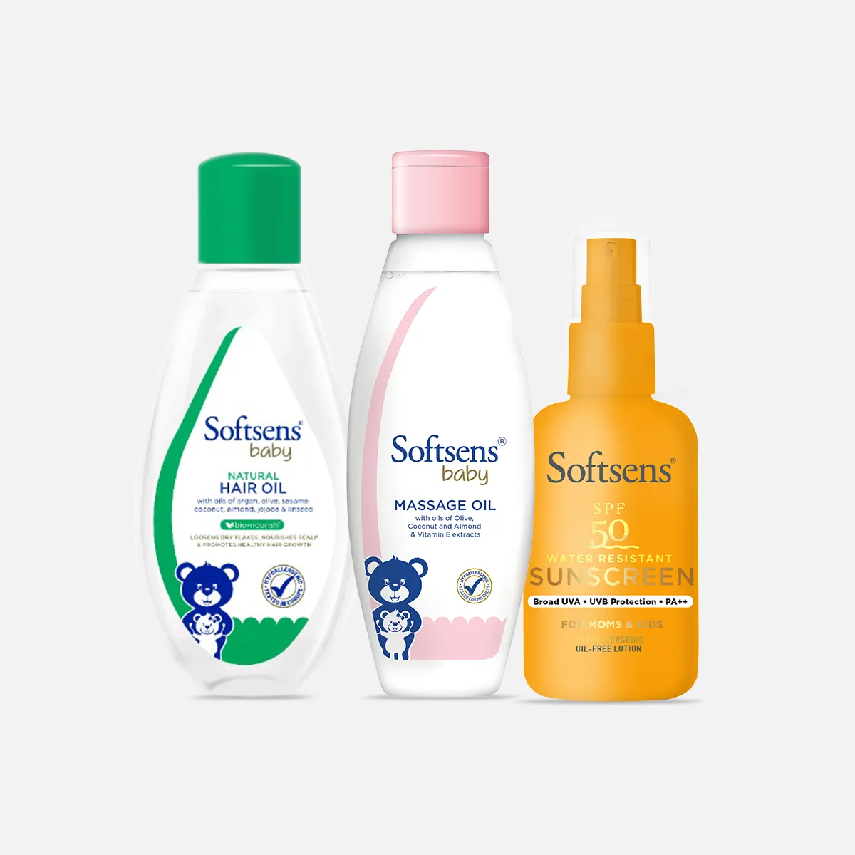 Baby Oil Essentials   Sun Protection Combo