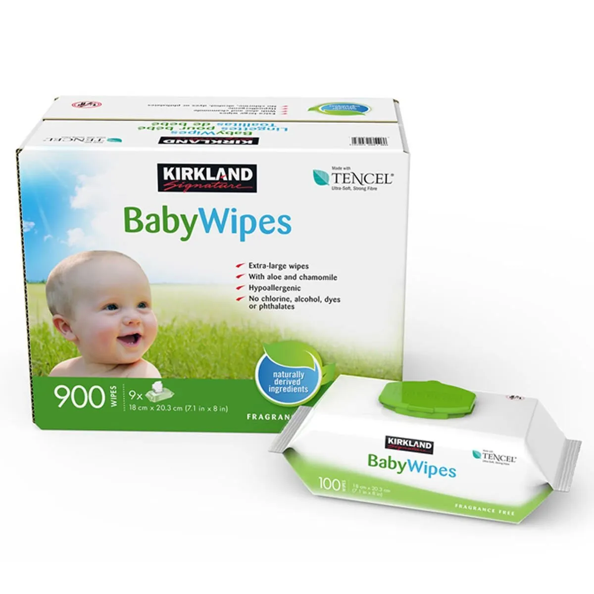 Baby Wipes (Kirkland)