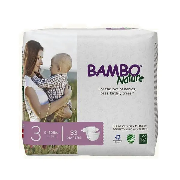 Bambo Nature Baby Diapers 3 Midi (33 pcs.)