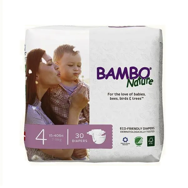 Bambo Nature Baby Diapers 4 Maxi (30 pcs.)