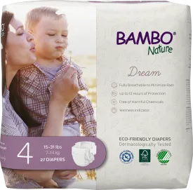 Bambo Nature Dream Baby Diapers Size 4