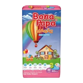 BONA PAPA MAGIC BABY DIAPERS 3 MIDI 5-10KG 40PCS