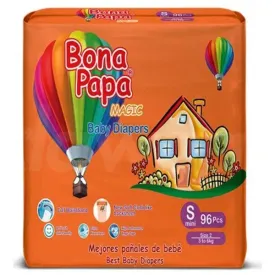 BONA PAPA MAGIC MEGA SMALL DIAPER 96PCS