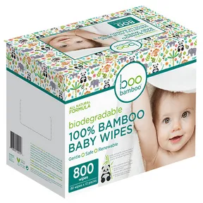 Boo bamboo - baby boo biodegradable travel wipes