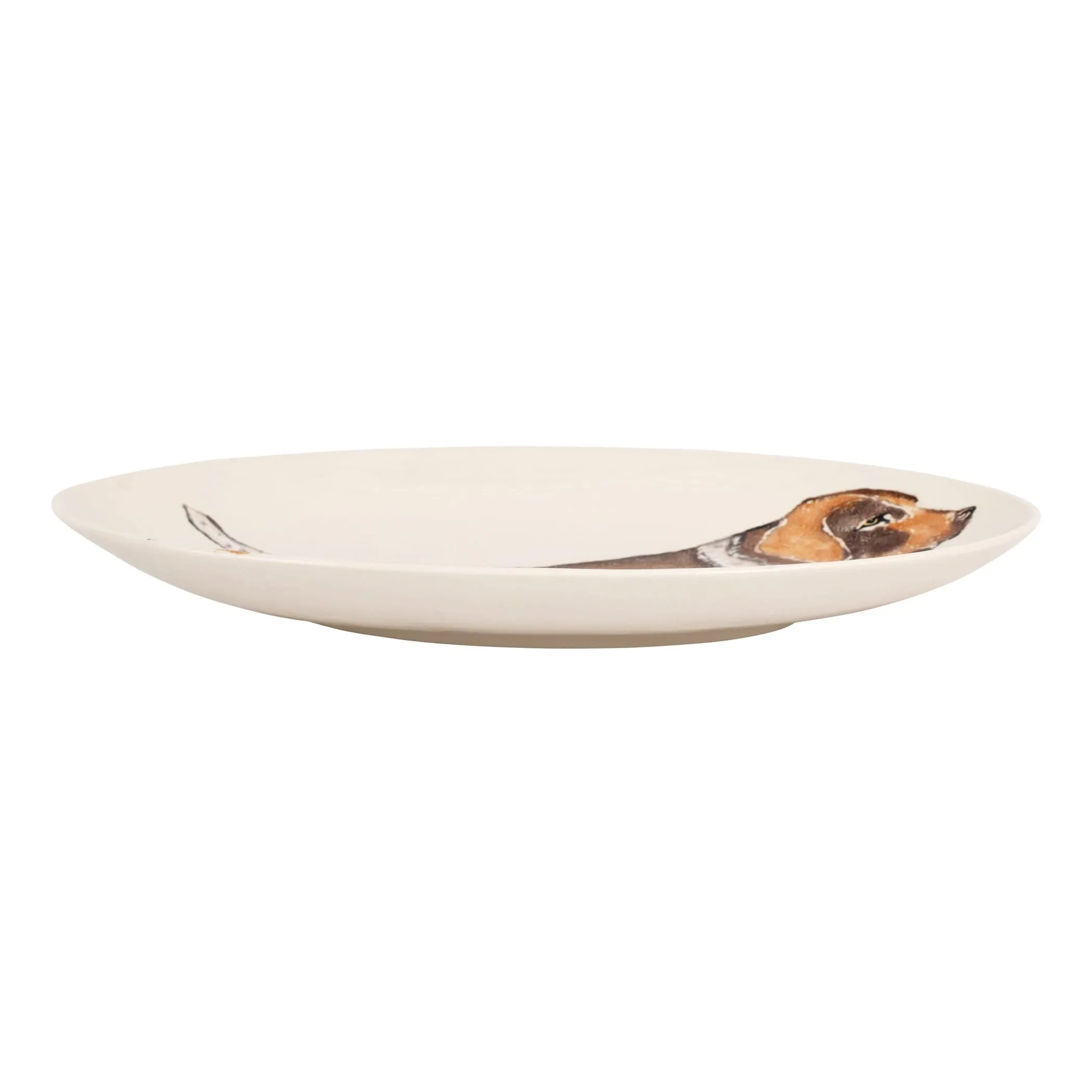 Cacciatore Pointer Shallow Oval Bowl