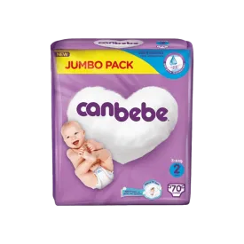 CANBEBE DIAPERS JUMBO PACK MINI 2 - 70 DIAPERS