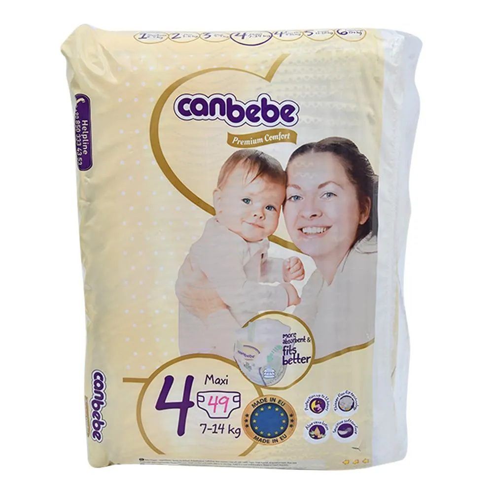 Canbebe Premium Confort Numb 4 49 Diapers