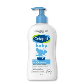 Cetaphil Gentle Baby Wash & Shampoo 400ml