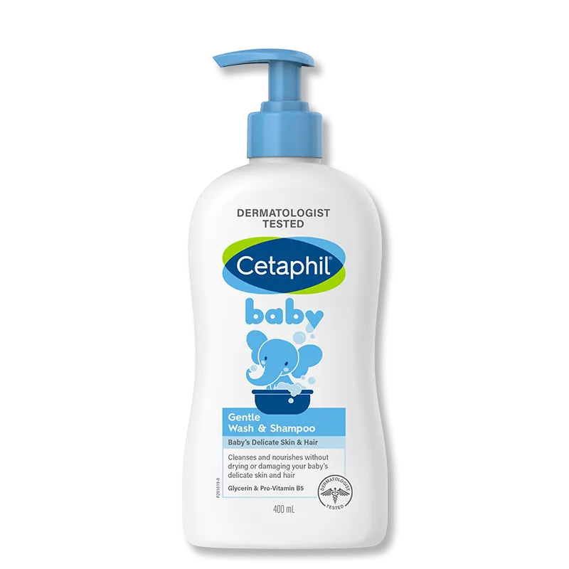 Cetaphil Gentle Baby Wash & Shampoo 400ml