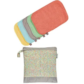 Close Pop-in Reusable Bamboo Wipes - Pastel