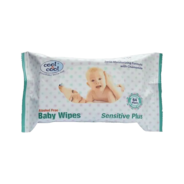 COOL & COOL BABY WIPES 64PCS