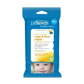 Dr. Brown's - Nose & Face Wipes (30 pk)