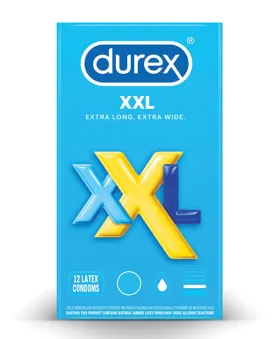 Durex Xxl Condoms - Pack Of 12