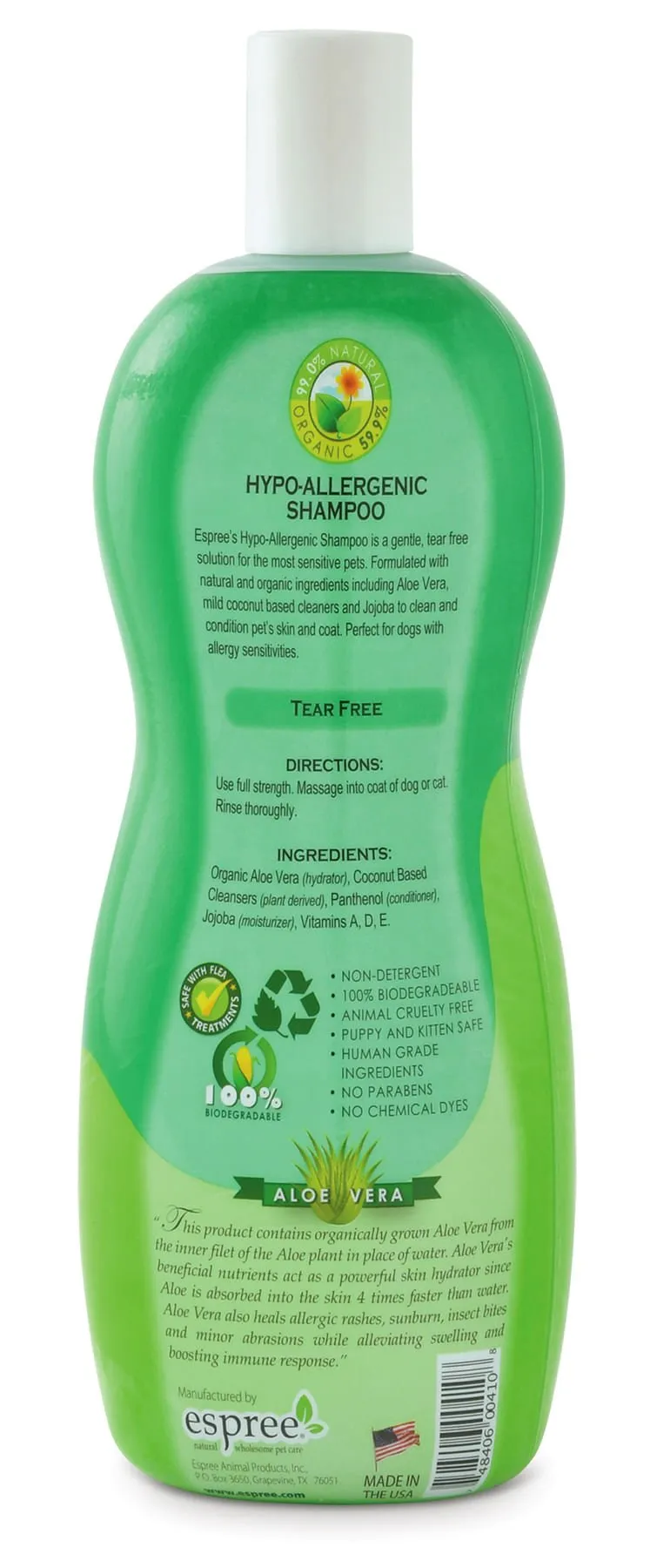 Espree Hypo Allergenic Shampoo