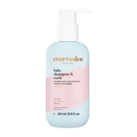 EverEden New York  Fragrance-Free Baby Shampoo and Hydrating Body Wash