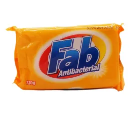 Fab Anti-Bacterial Laundry Bar Soap, 130g