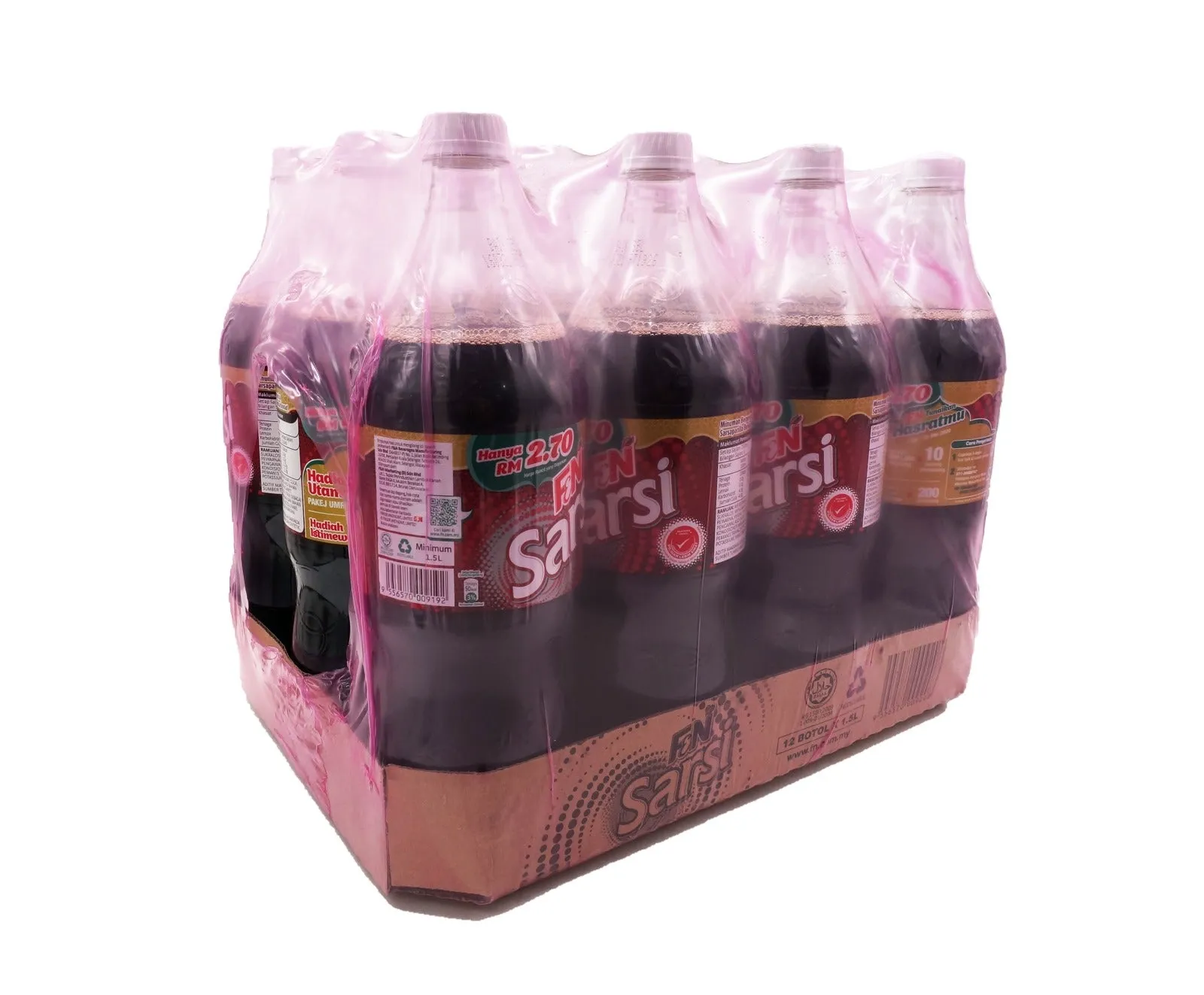 F&N Sarsi Bottle (12 x 1.1L – Carton)