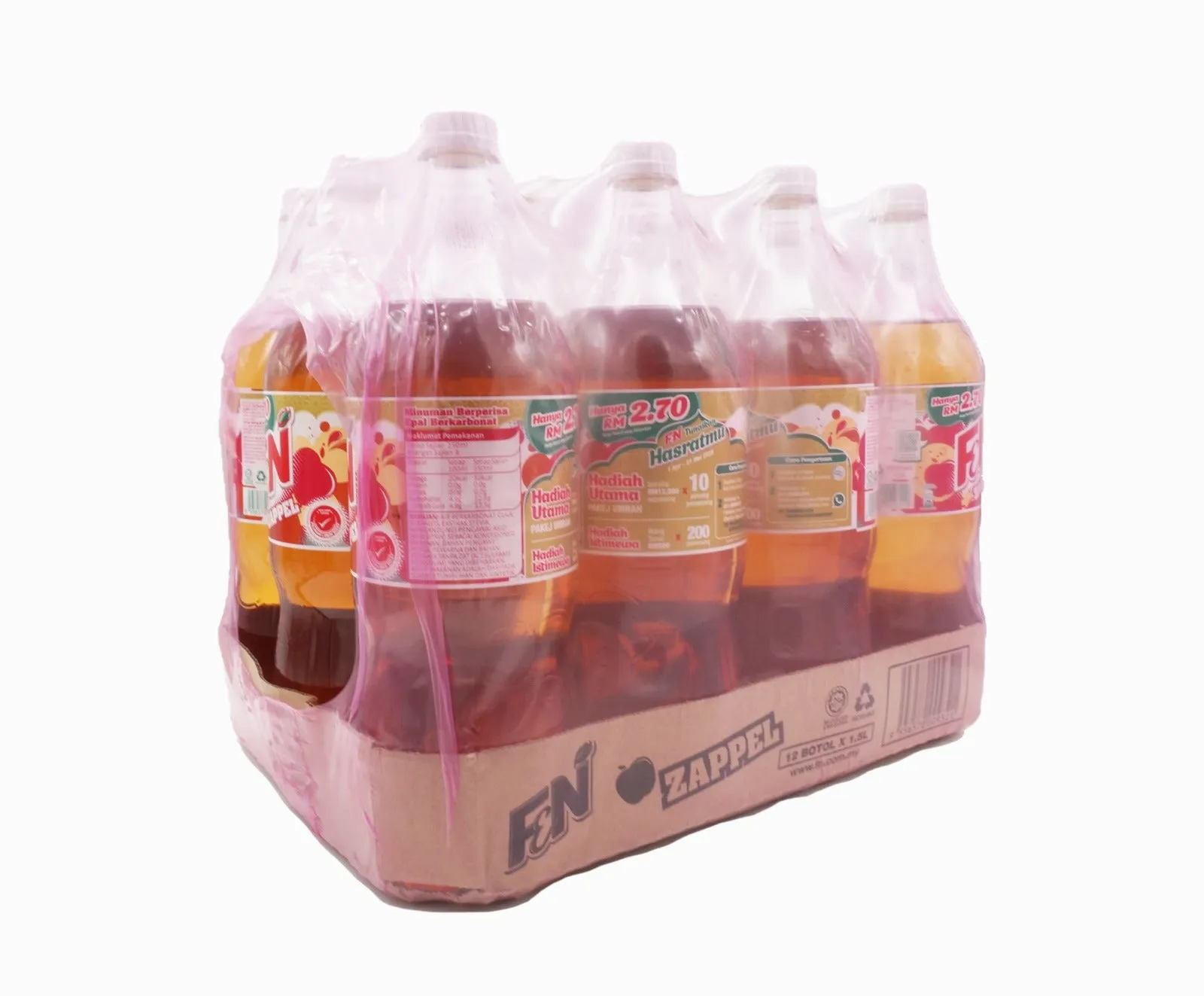 F&N Zappel Bottle (12 x 1.1L – Carton)