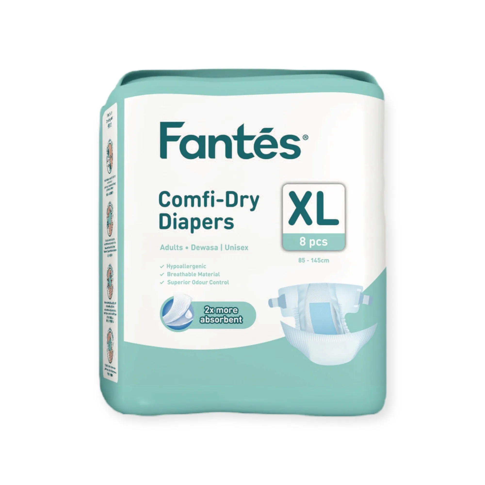 Fantes Adult Diapers Tape Type M10