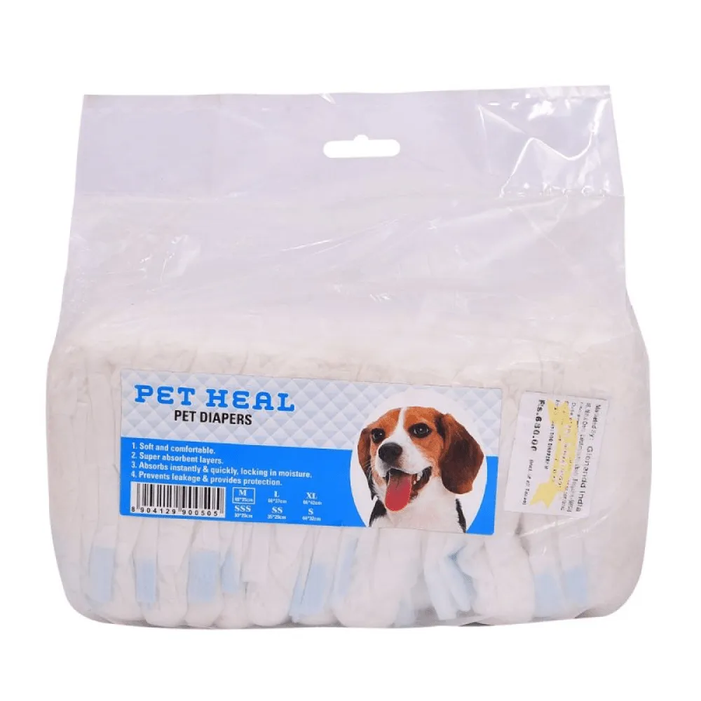 Glenand Pet Heal Dog Diapers (Limited Shelf Life)