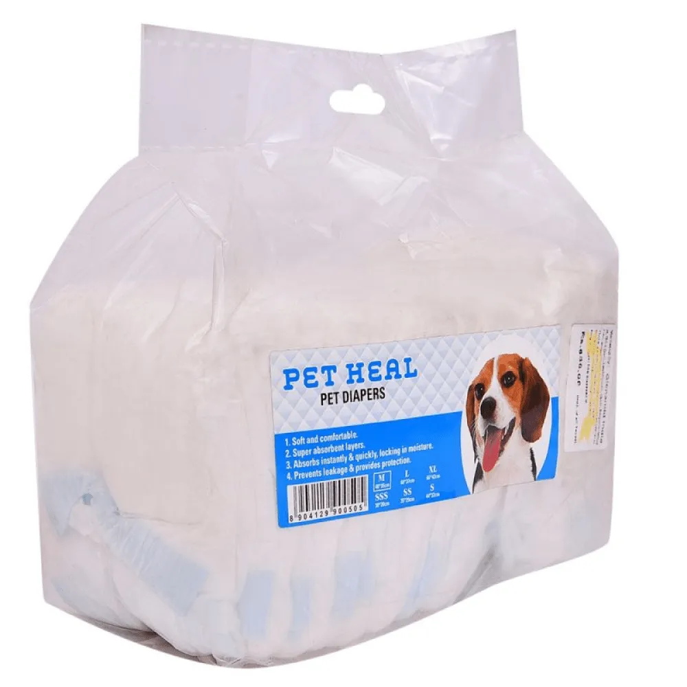 Glenand Pet Heal Dog Diapers (Limited Shelf Life)