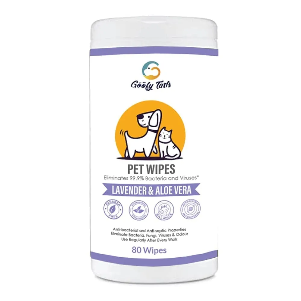 Goofy Tails Wipes for Dogs and Cats