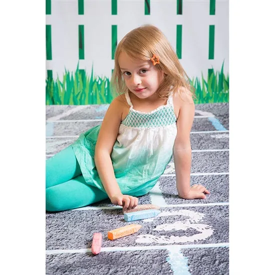 Hopscotch Printed Backdrop