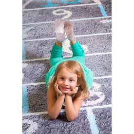 Hopscotch Printed Backdrop