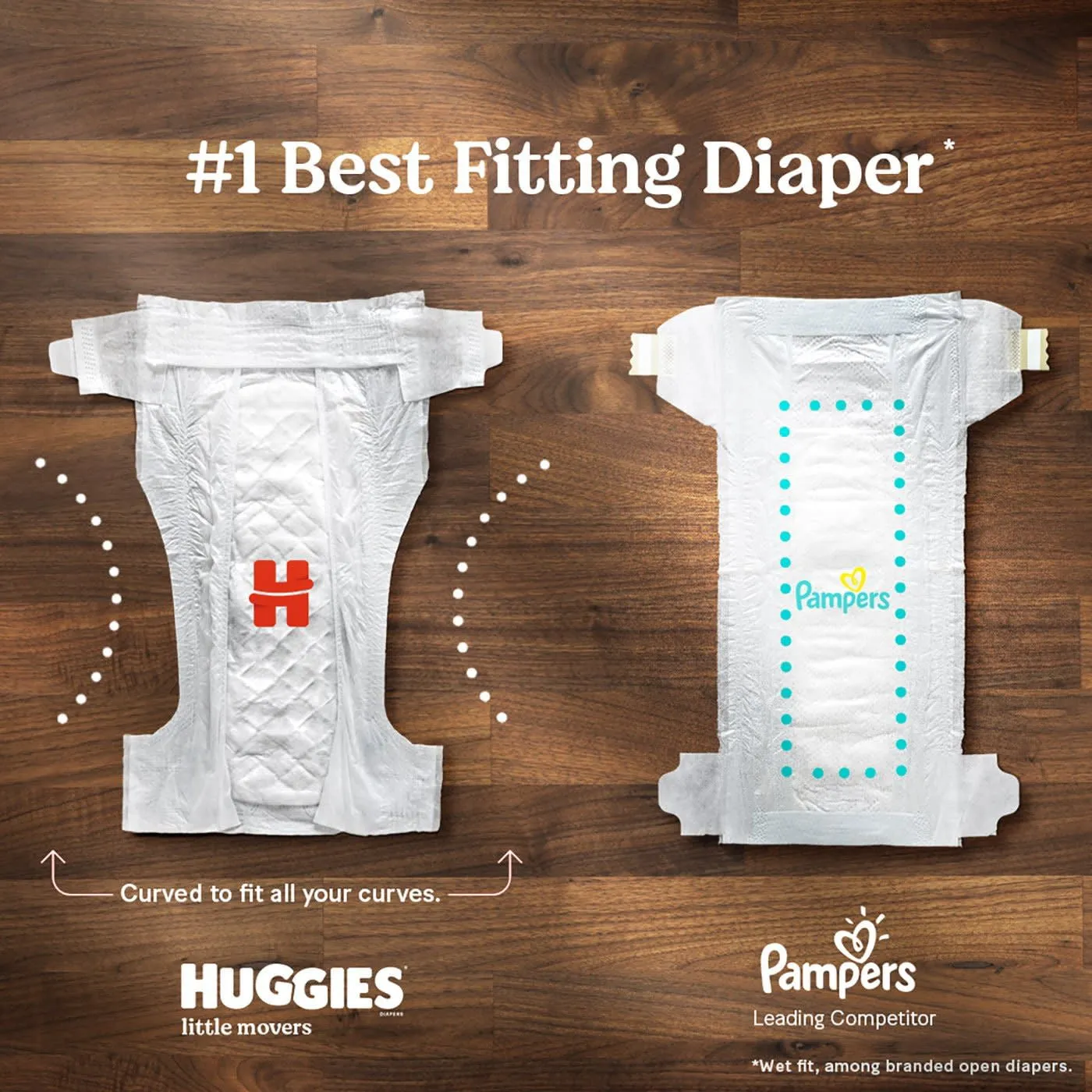 Huggies Little Movers Baby Diapers, Size 6, 16 Ct