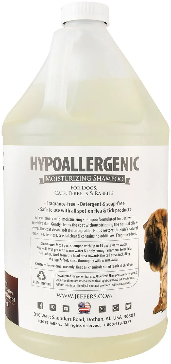 Jeffers Hypo-Allergenic Shampoo