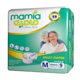 MAMIA ADULT DIAPER MEDIUM 9PCS