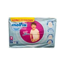 MOLFIX DIAPERS JUNIOR 5 - 44PCS