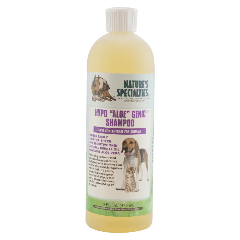 Nature's Specialties Hypo Aloe Genic Shampoo For Pets 16oz