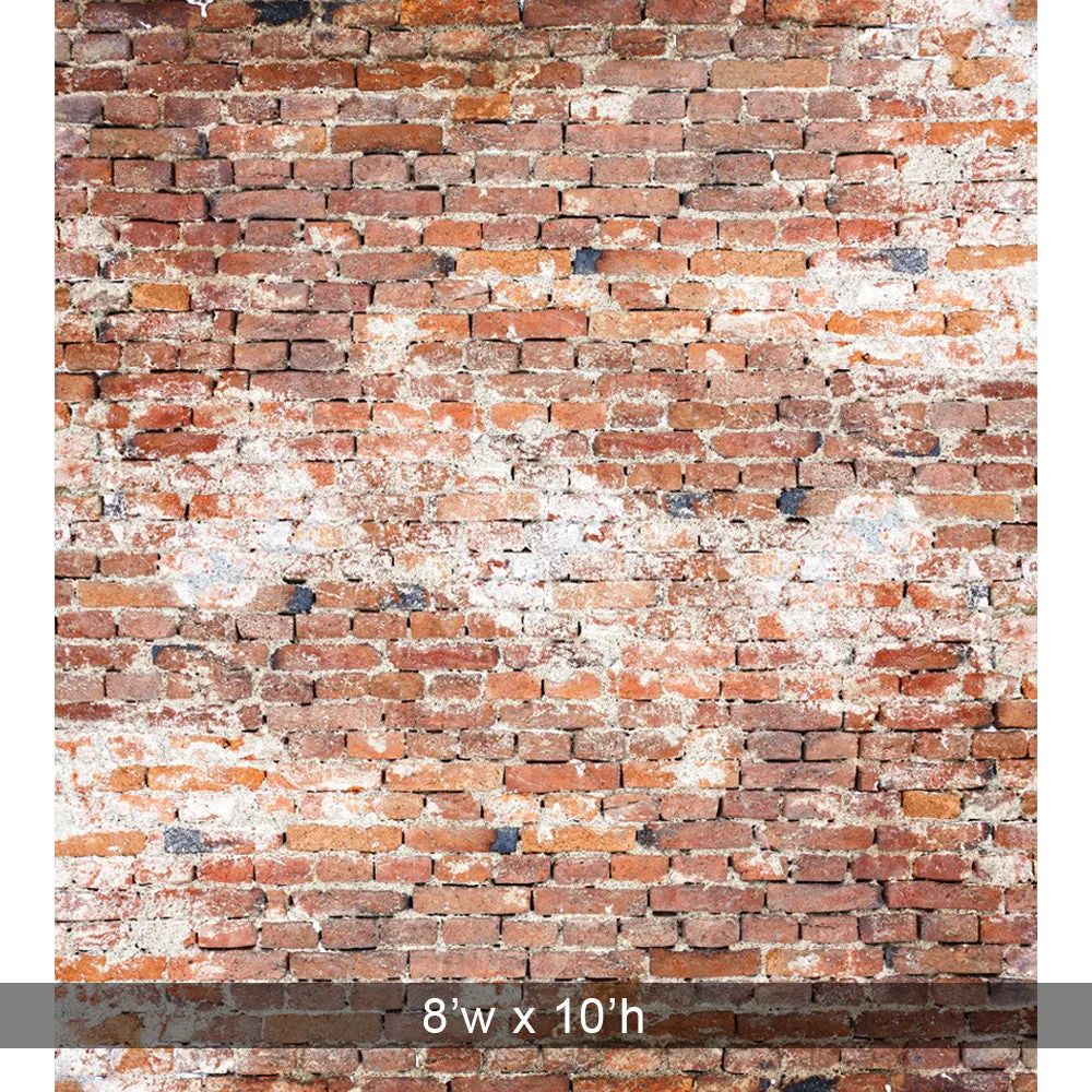 Old Brick Printed Backdrop