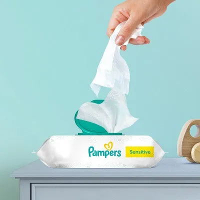 Open Box - Pampers Sensitive Baby Wipes - 1008ct