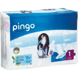 ORGANIC DIAPERS Newborn 2-5 kg Pinguin Pingo Swiss